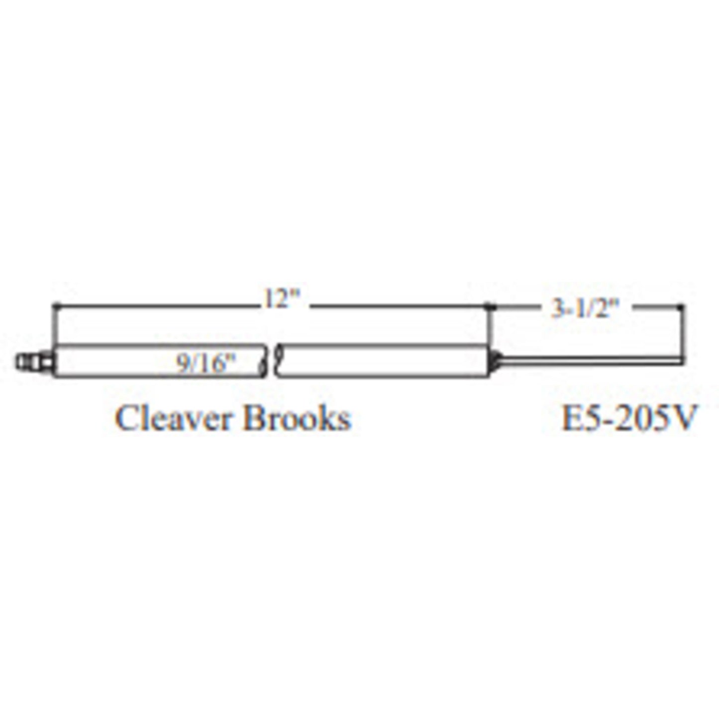 E5-205V - Westwood - 205V, Cleaver Brooks Electrode 2pk
