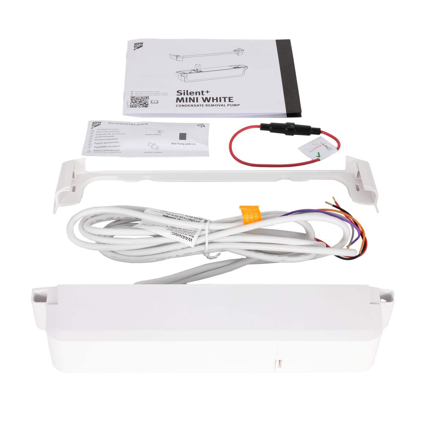 FP3400/MG - Aspen - Silent+ Mini White (Gen 5) condensate pump