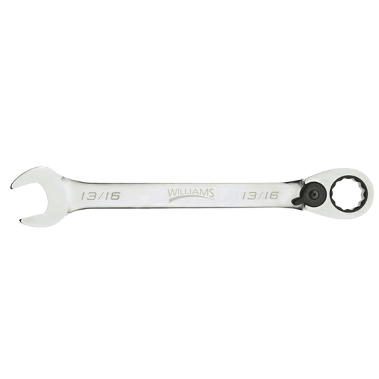 1208RC - Williams -  Ratcheting Combination Wrench 12 Point 1/4