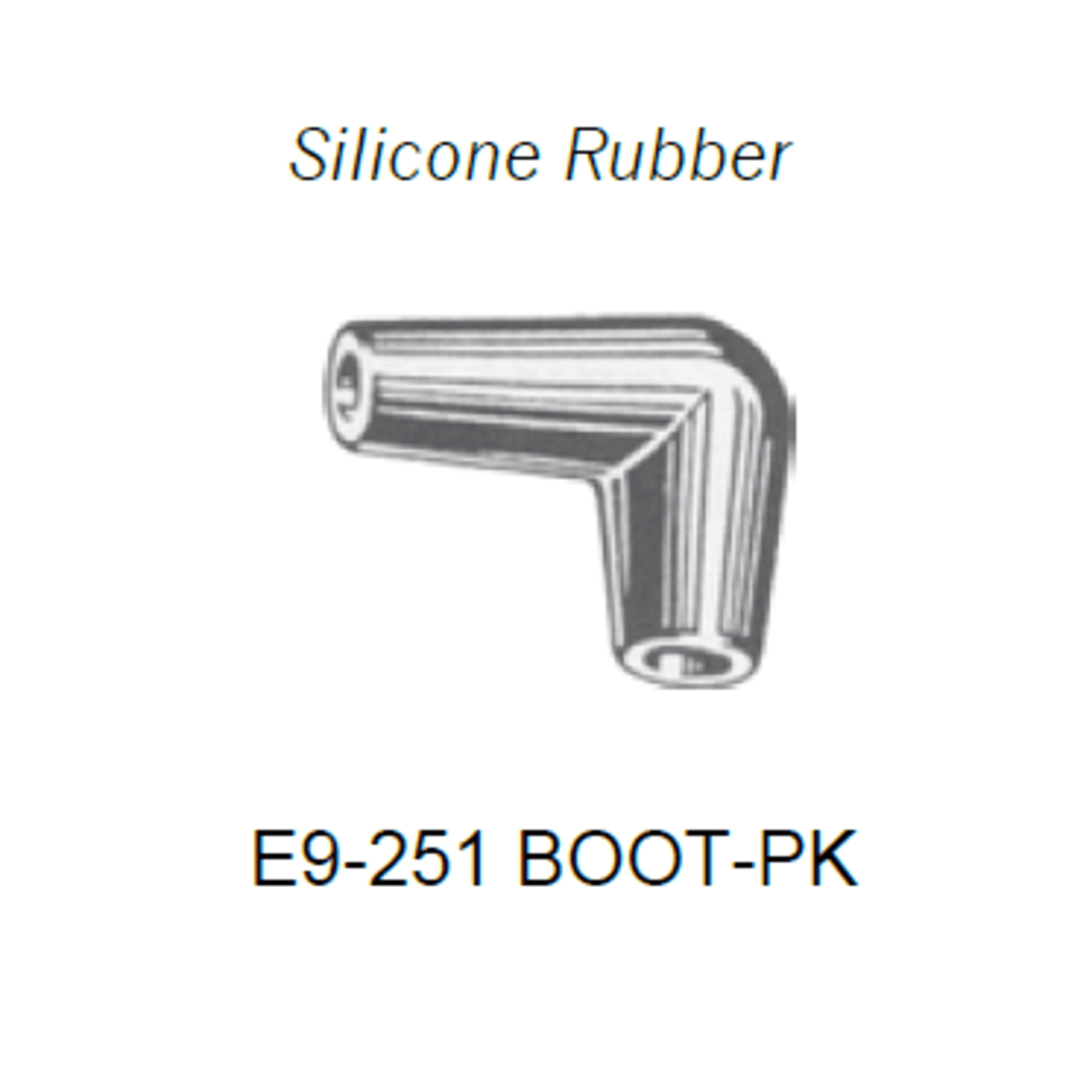 Westwood 251 Angle silicone boot for spark plug 10pk