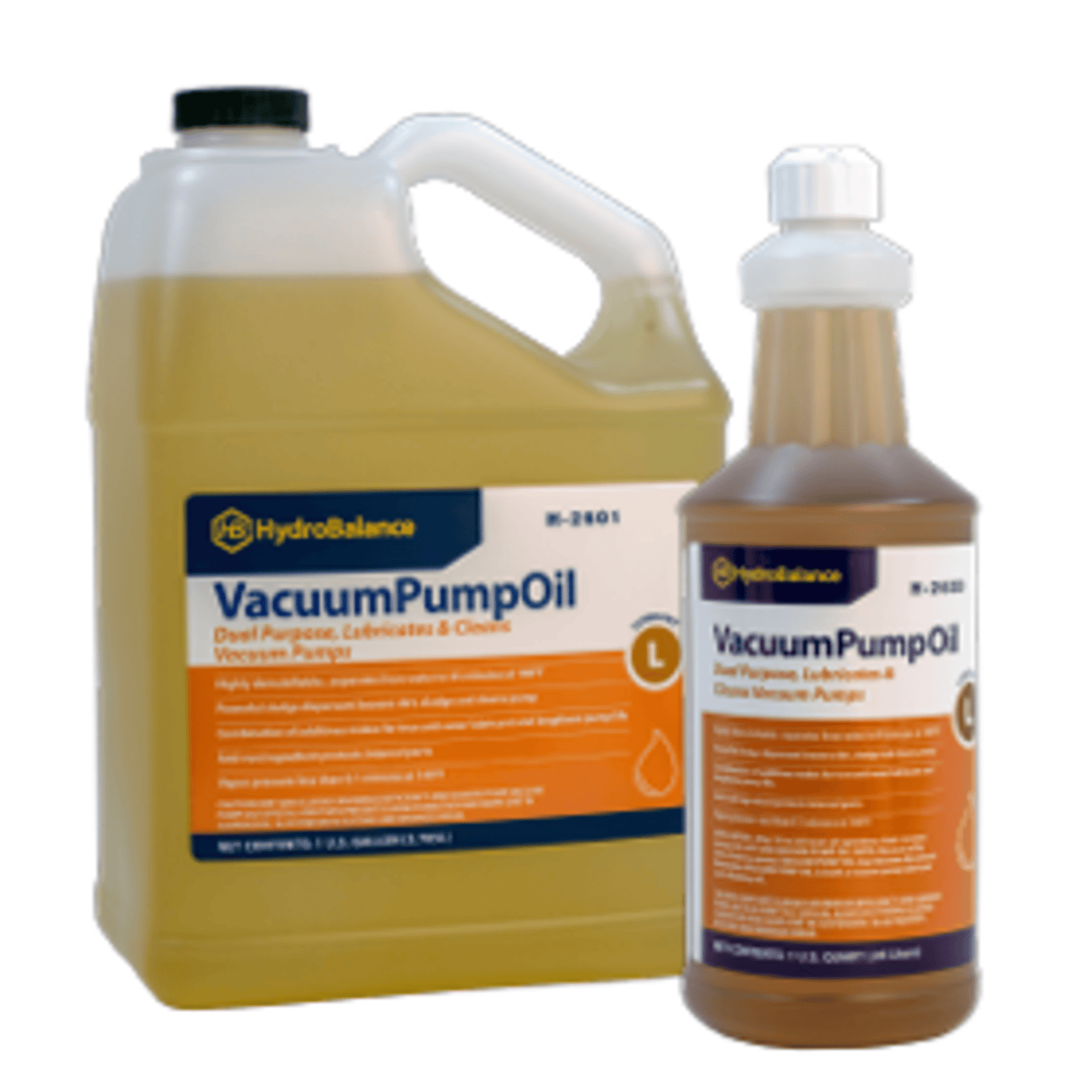 H-2601 - HydroBalance - Vacuum Pump Oil 1 Gal Bottle, (4PK)