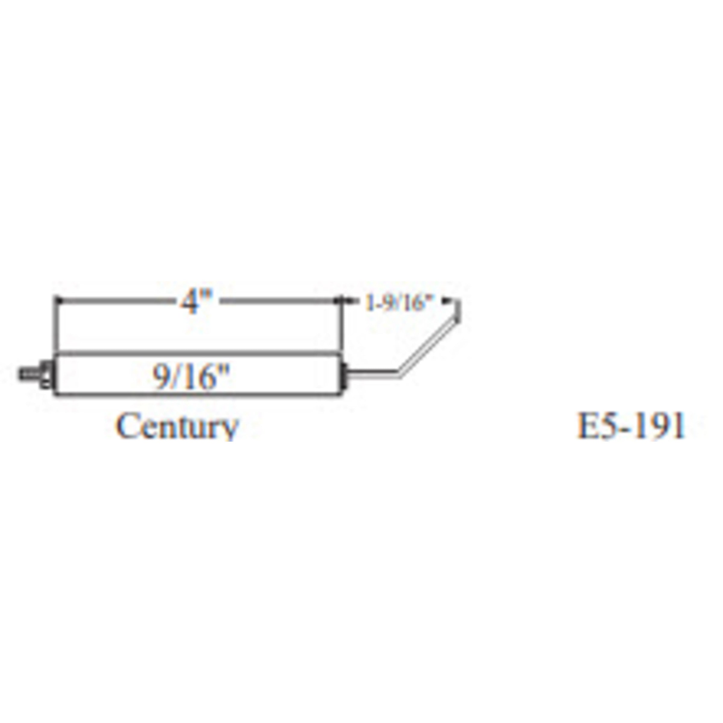 Westwood E5-199Z1 Single Block Electrode - Replacement For Cleanburn CB 500 & A2 Burners