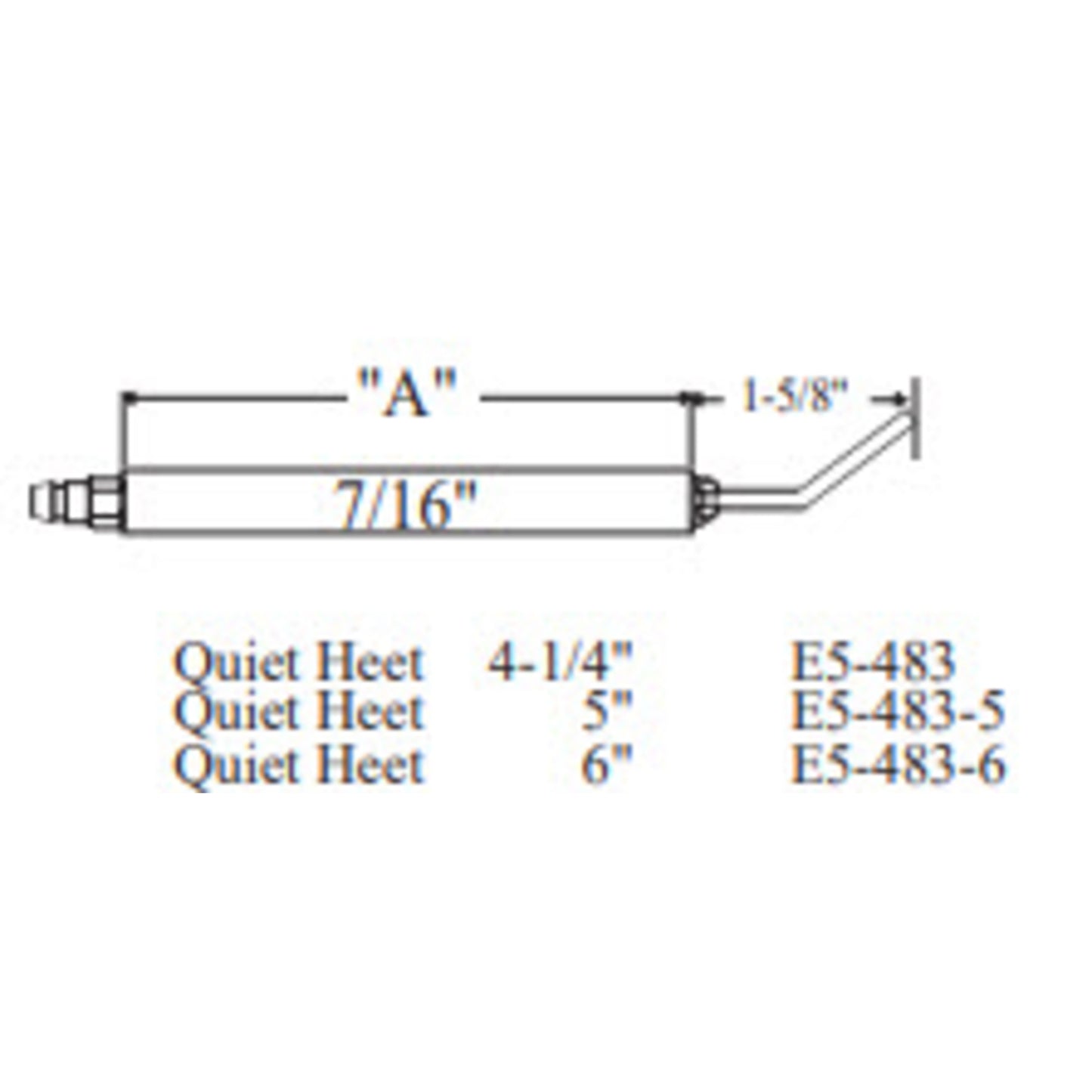 E5-483-2PK - Westwood - 483, Power Flame Electrode 2pk