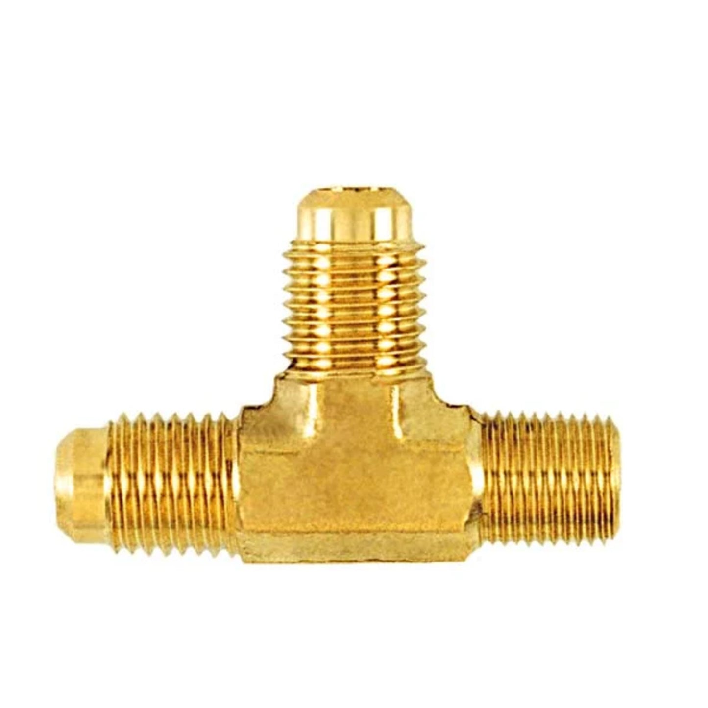 Access Valve 1/4" m. flare acc. x 1/8" MPT x 1/4" m. flare access on branch, CD2245 2PK - C&D