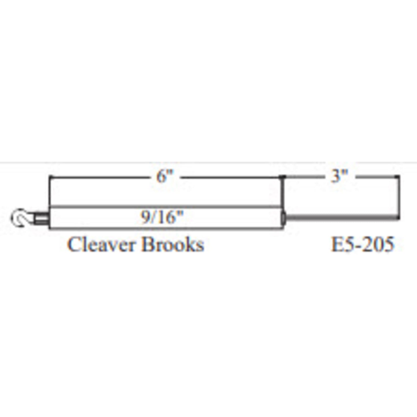 E5-205 - Westwood - 205, Cleaver Brooks Electrode 1pk