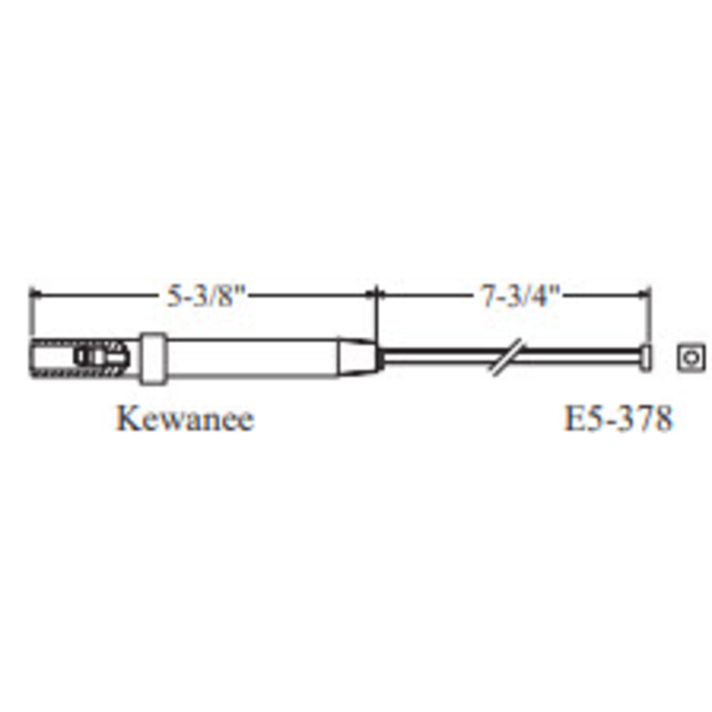 E5-378 - Westwood - 378, Kewanee Electrode 1pk