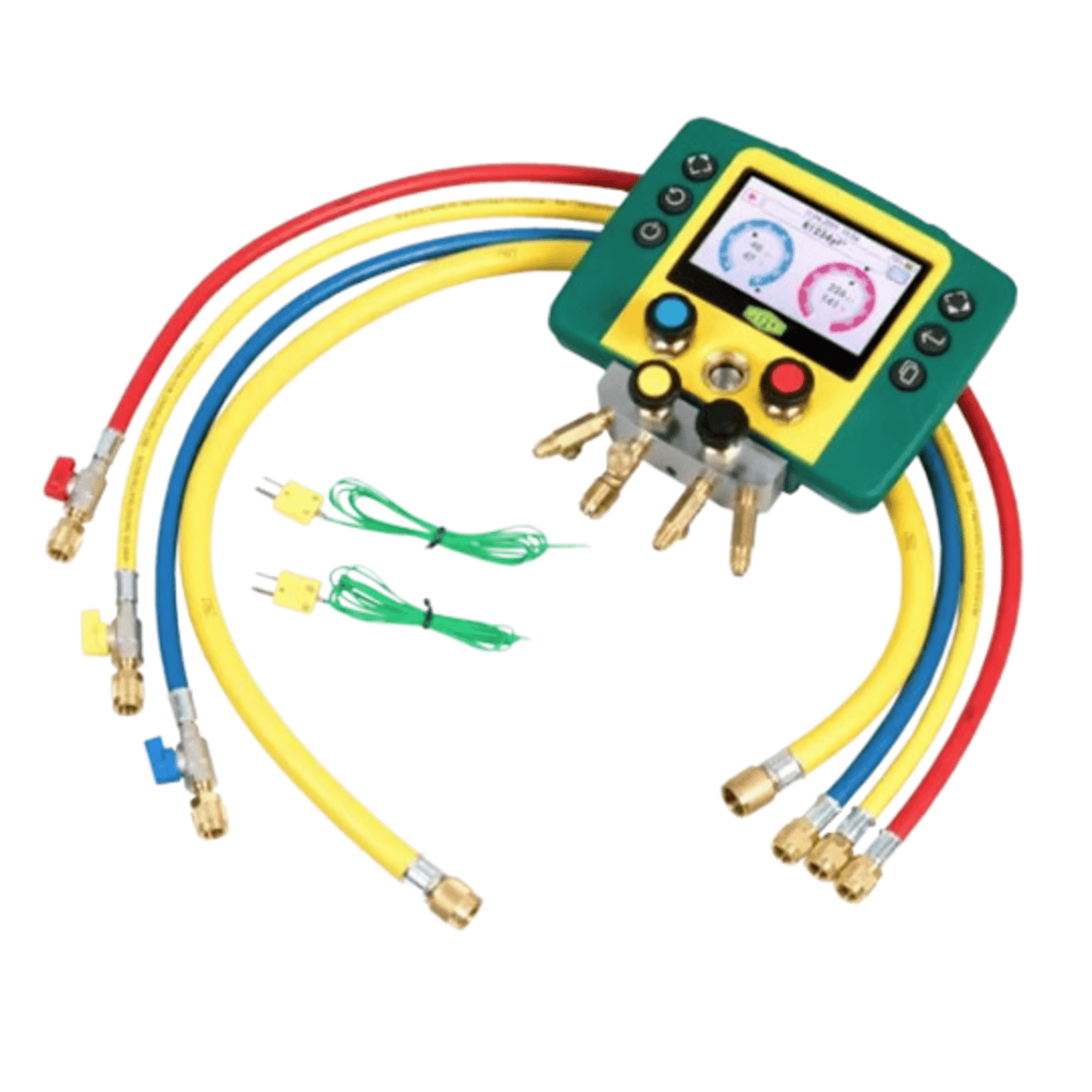 4688100 - Refco - REFMATE-4-CA, Digital 4-way manifold