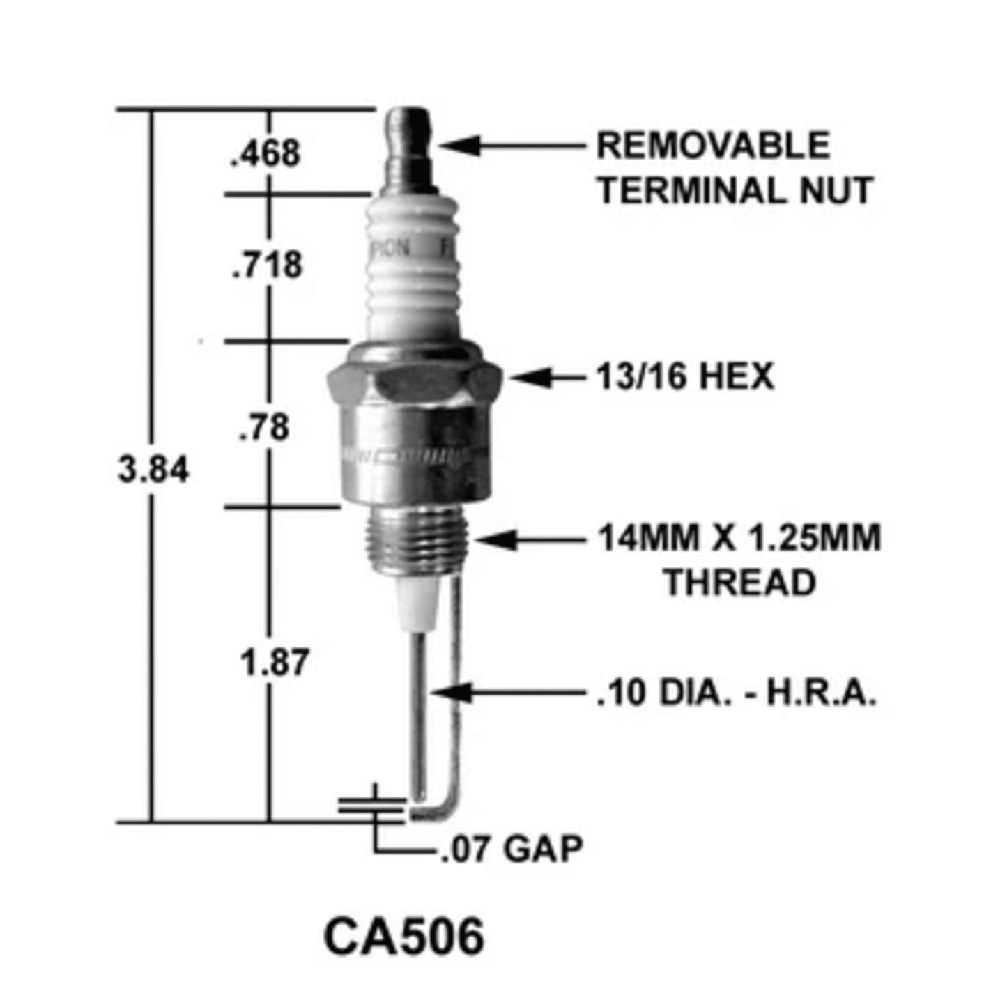 F-121508 - Crown - CHAMPION PLUG RED BOX CS13688  (1EA)