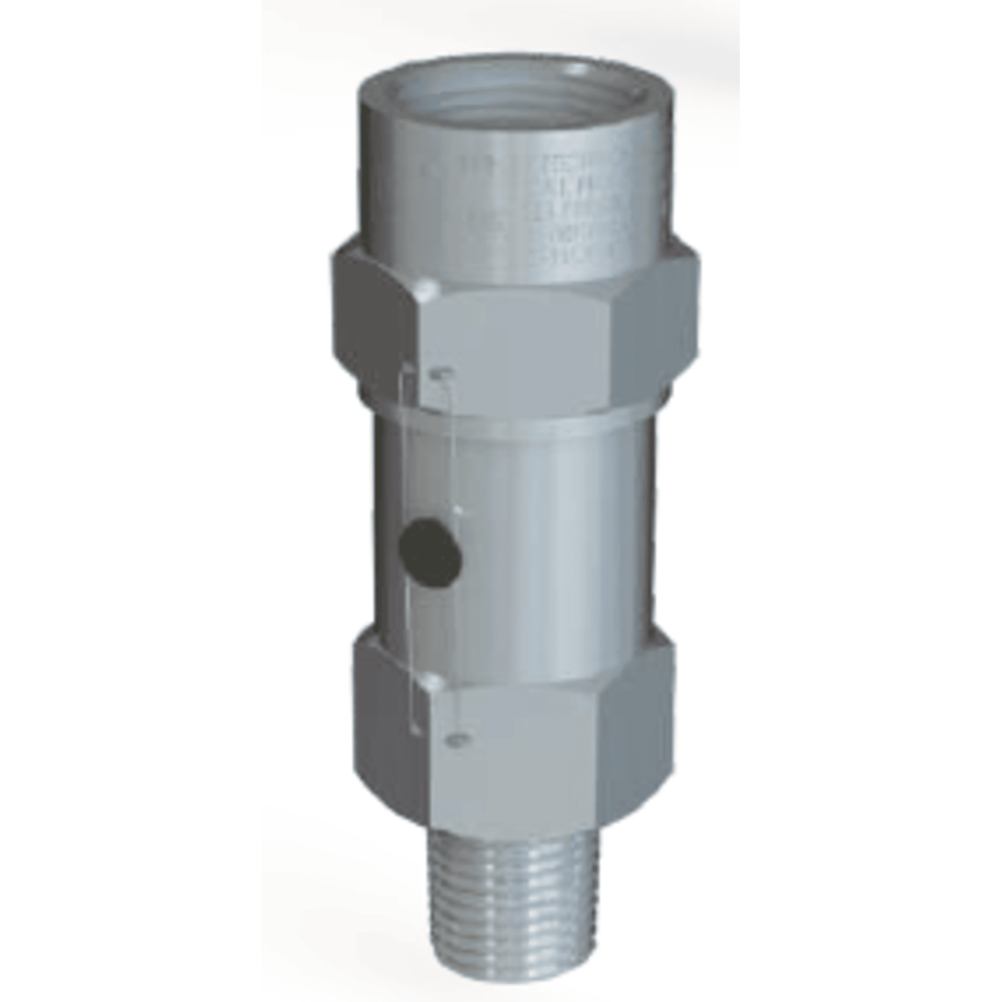 Henry 5344A-300, Relief Valve SS St.-Thru Type, Inlet 3/4" MPT - Outlet 1" FPT
