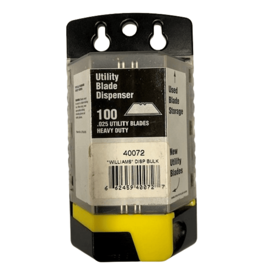 40072 - Williams, Quick blade Dispenser 100 Pack