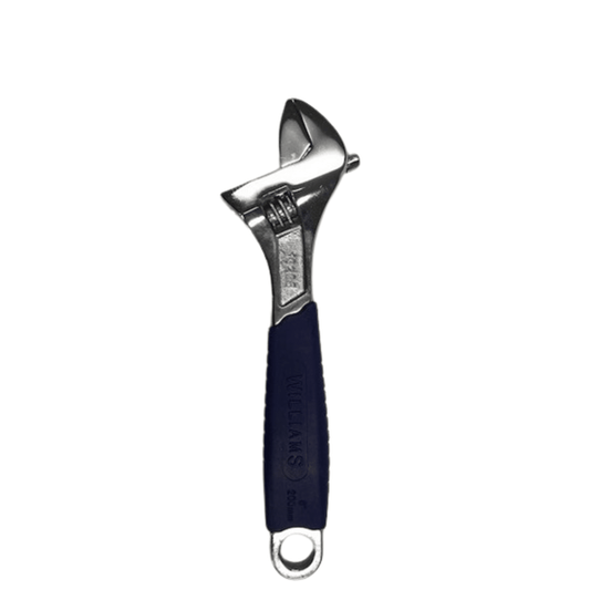 Williams 13206 Wrench Chrome Adjustable Wrench Comfort Grip 6