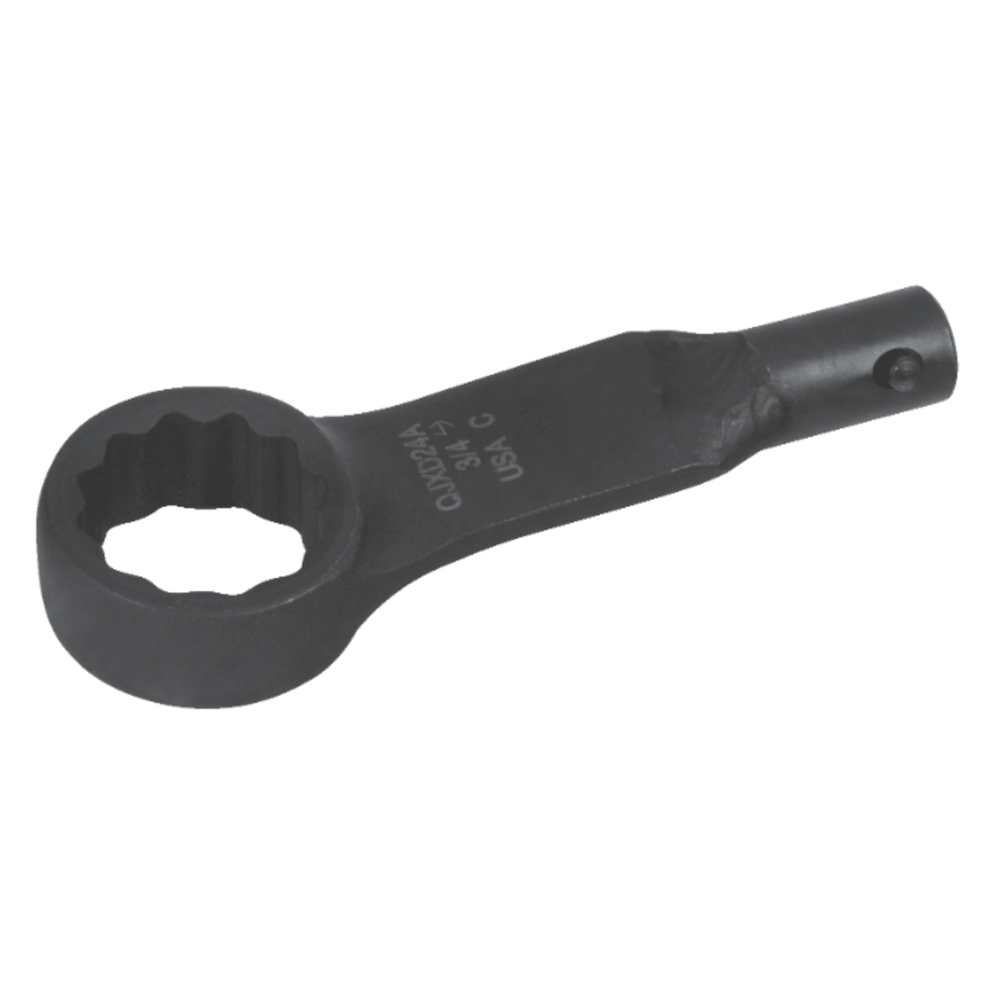 QJXD16A - Williams - 1/2" Box End, 0° Offset, J‑Shank