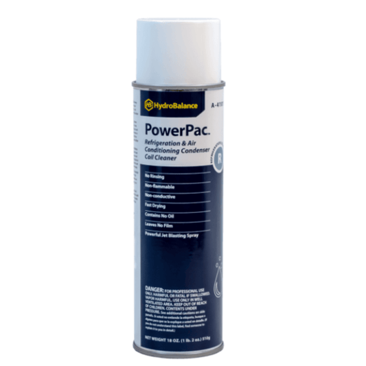 A-4101  -  HydroBalance - PowerPac™ Refrigeration & A/C Condenser Cleaner, (12PK)