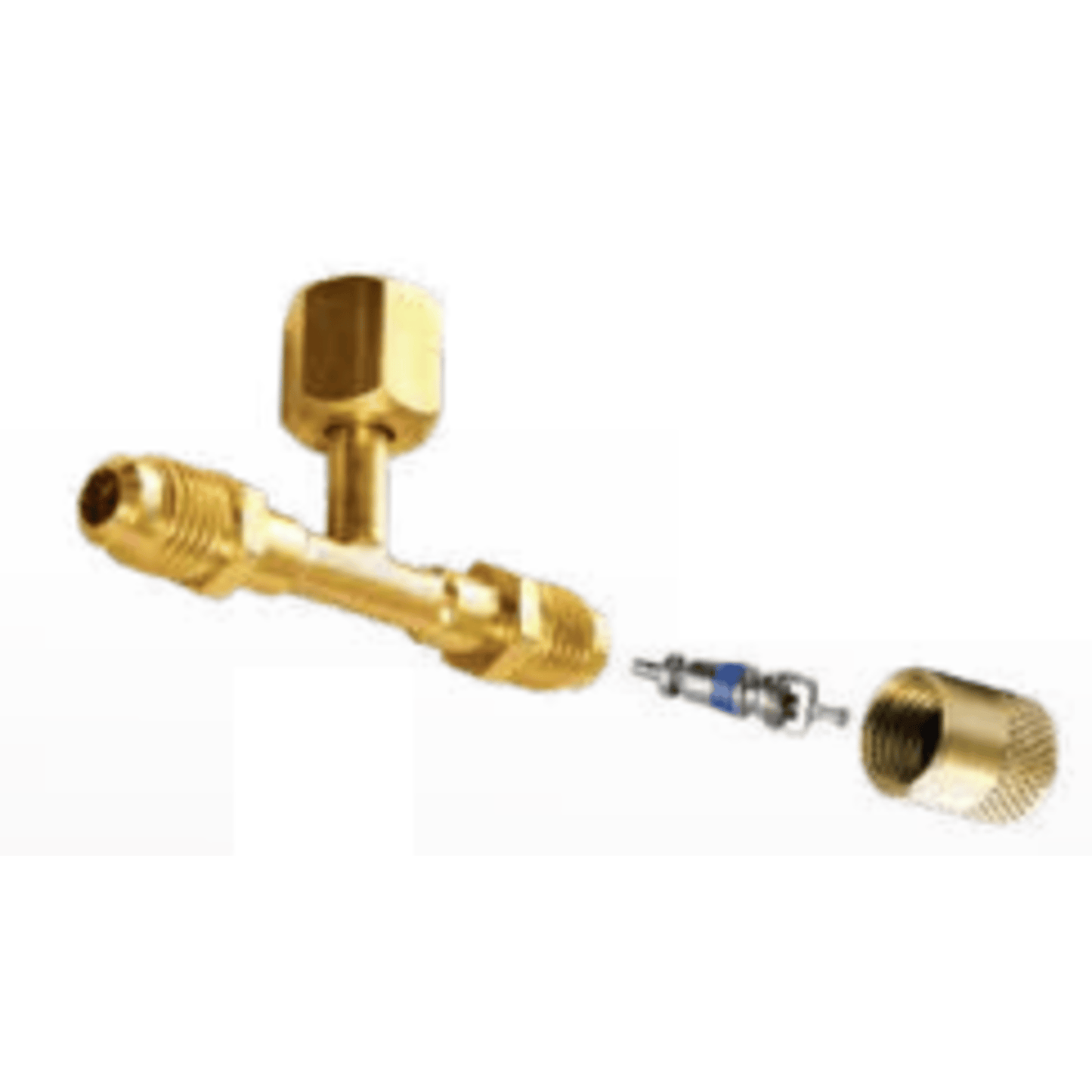 CD9606/2 - C&D - 1/4" m. flare access x 1/4" flare nut, CD2245 (Old P/N RSD-2F) 2PK