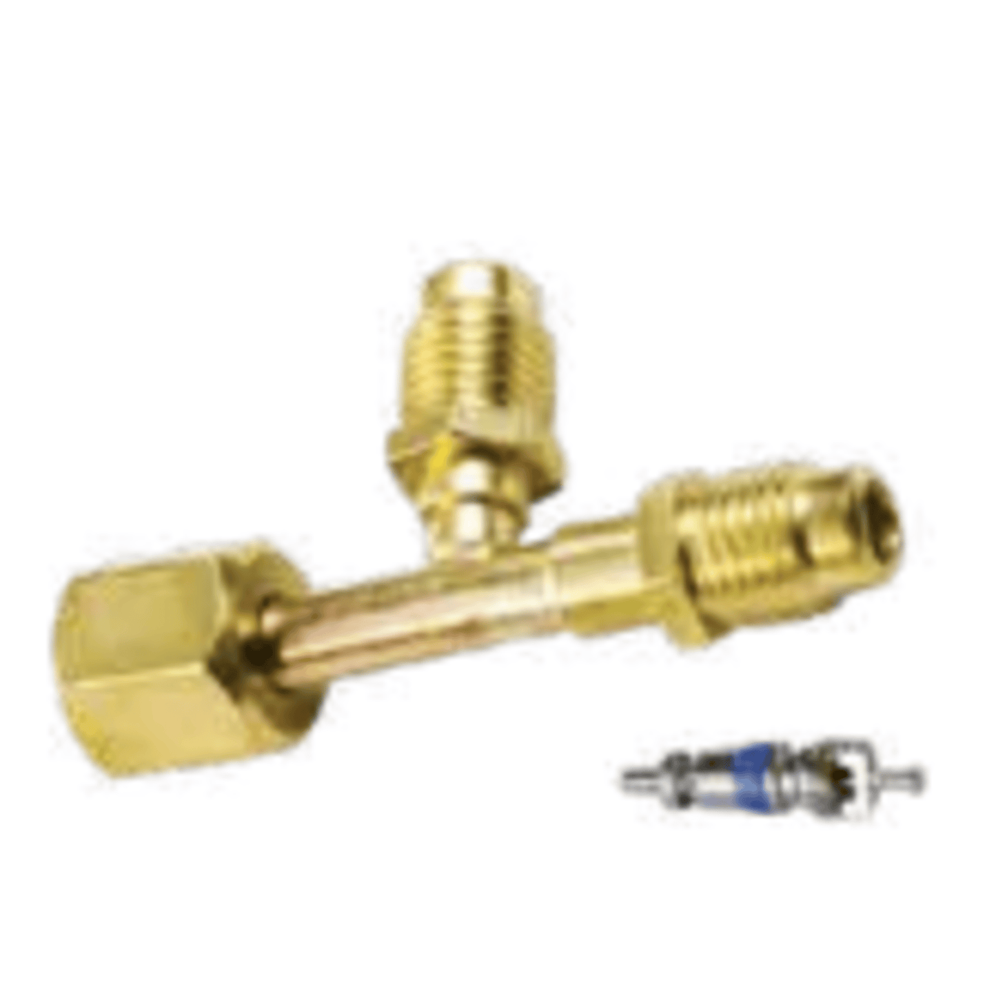 CD9621/2 - C&D - 1/4" f. flare without depressor tip x 1/4" m. (CD9601 w/o depressor tip) 2PK