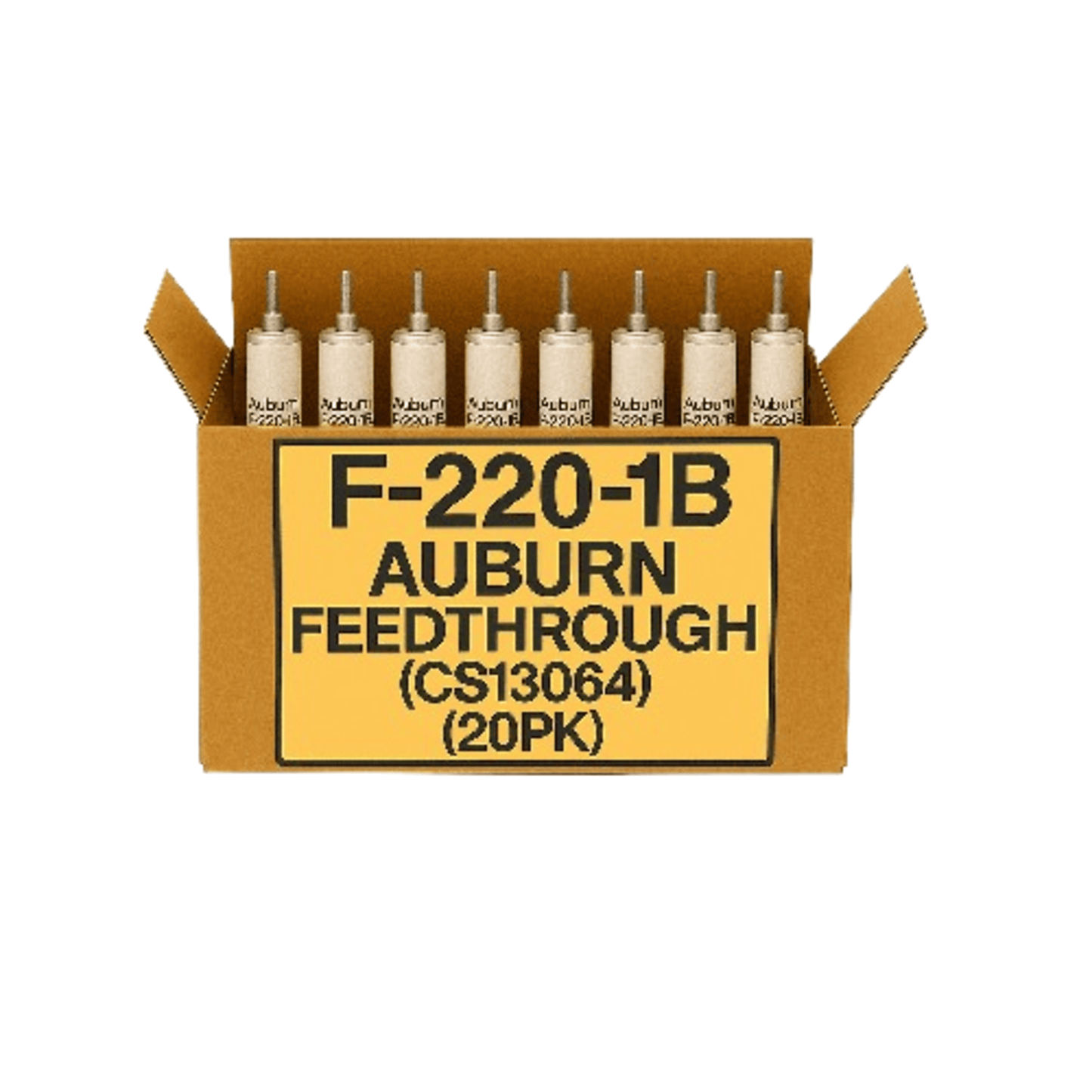 F-220-1B - Auburn - Feedthrough (CS13064) (20PK)
