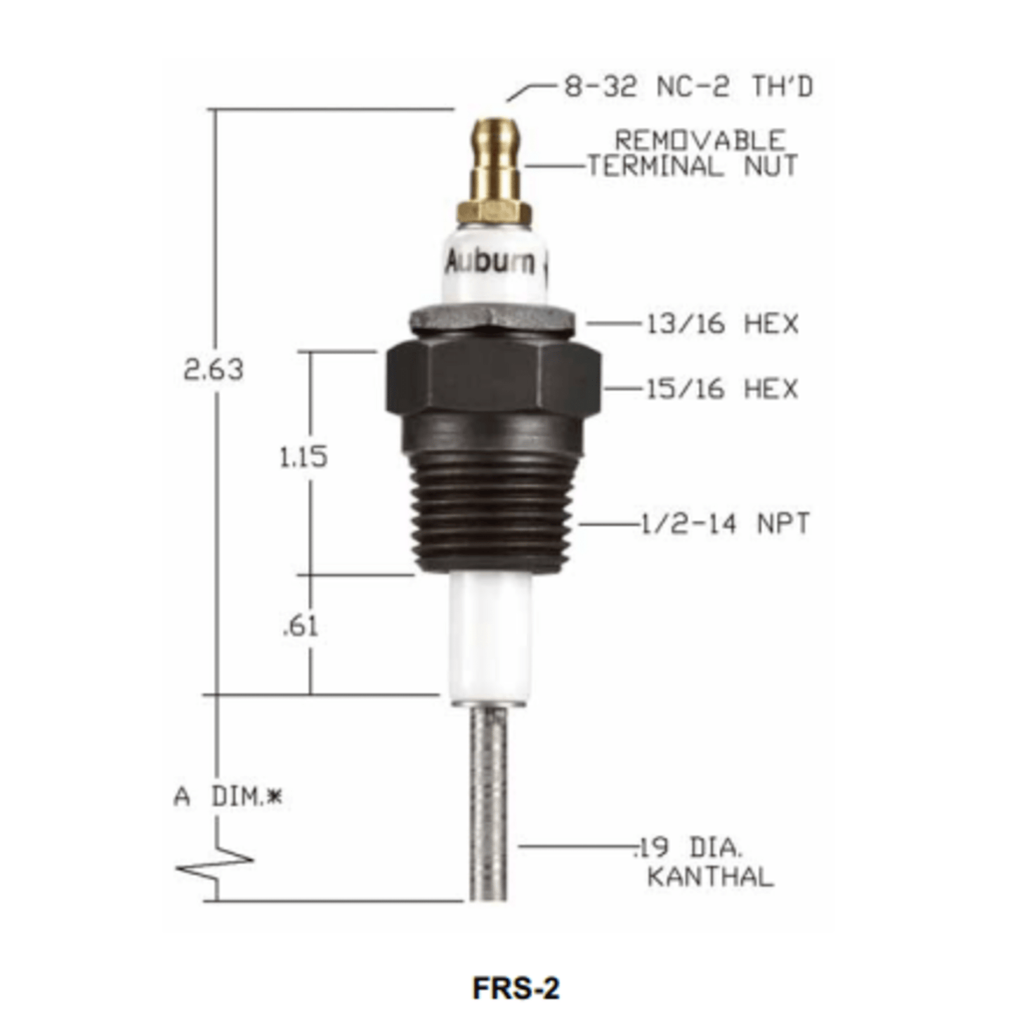 Auburn FRS-2-24 Flame Rod