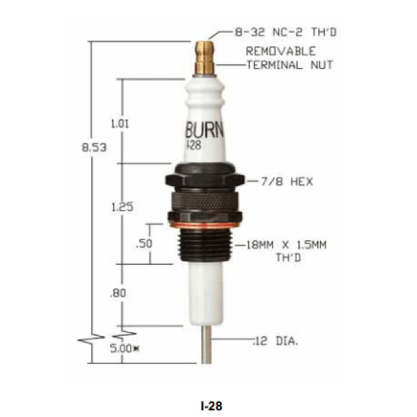 I-28 - Auburn - Igniter (CS12952) (40PK)