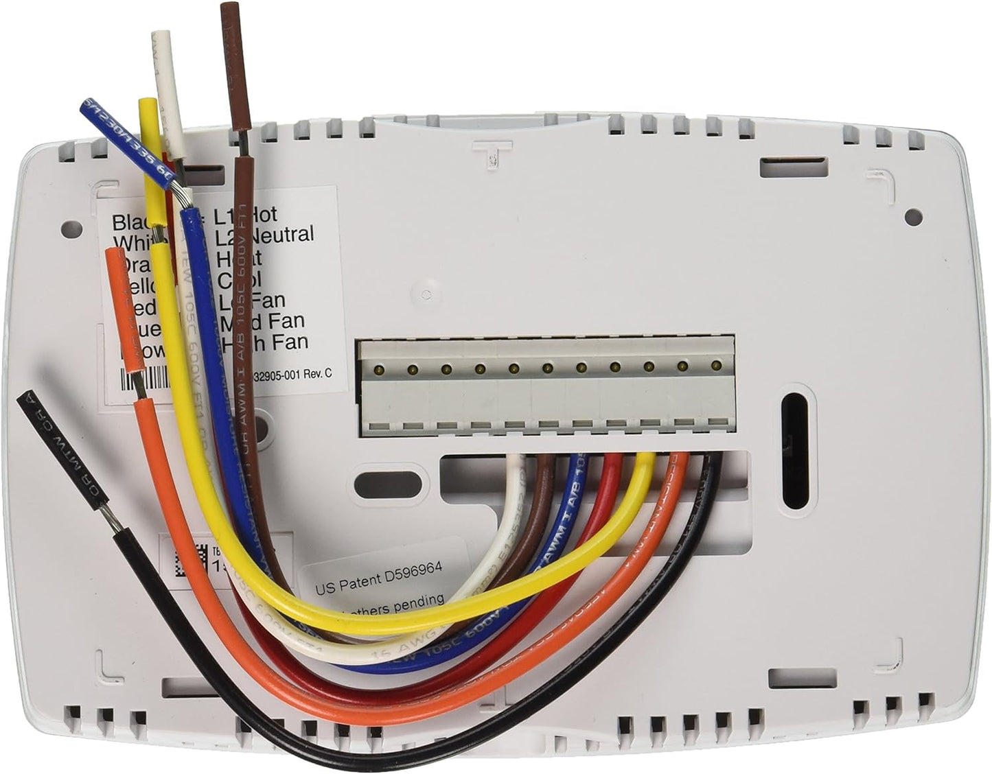 Honeywell - Resideo suite pro digital fan coil thermostat 120/240 volt, 3 speed