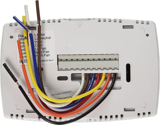 Honeywell - Resideo suite pro digital fan coil thermostat 120/240 volt, 3 speed