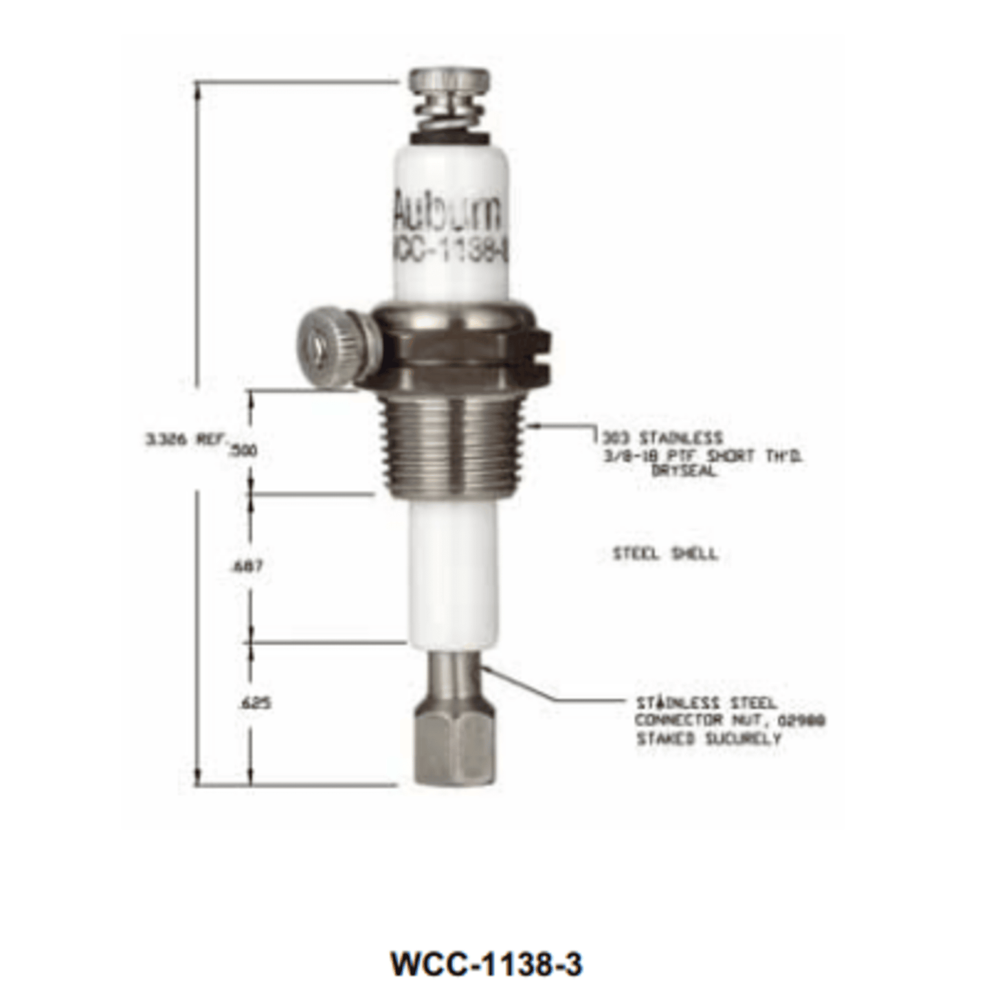 WCC-1138-3 - Auburn - Liquid Level Sensor (CS13100) (20PK)