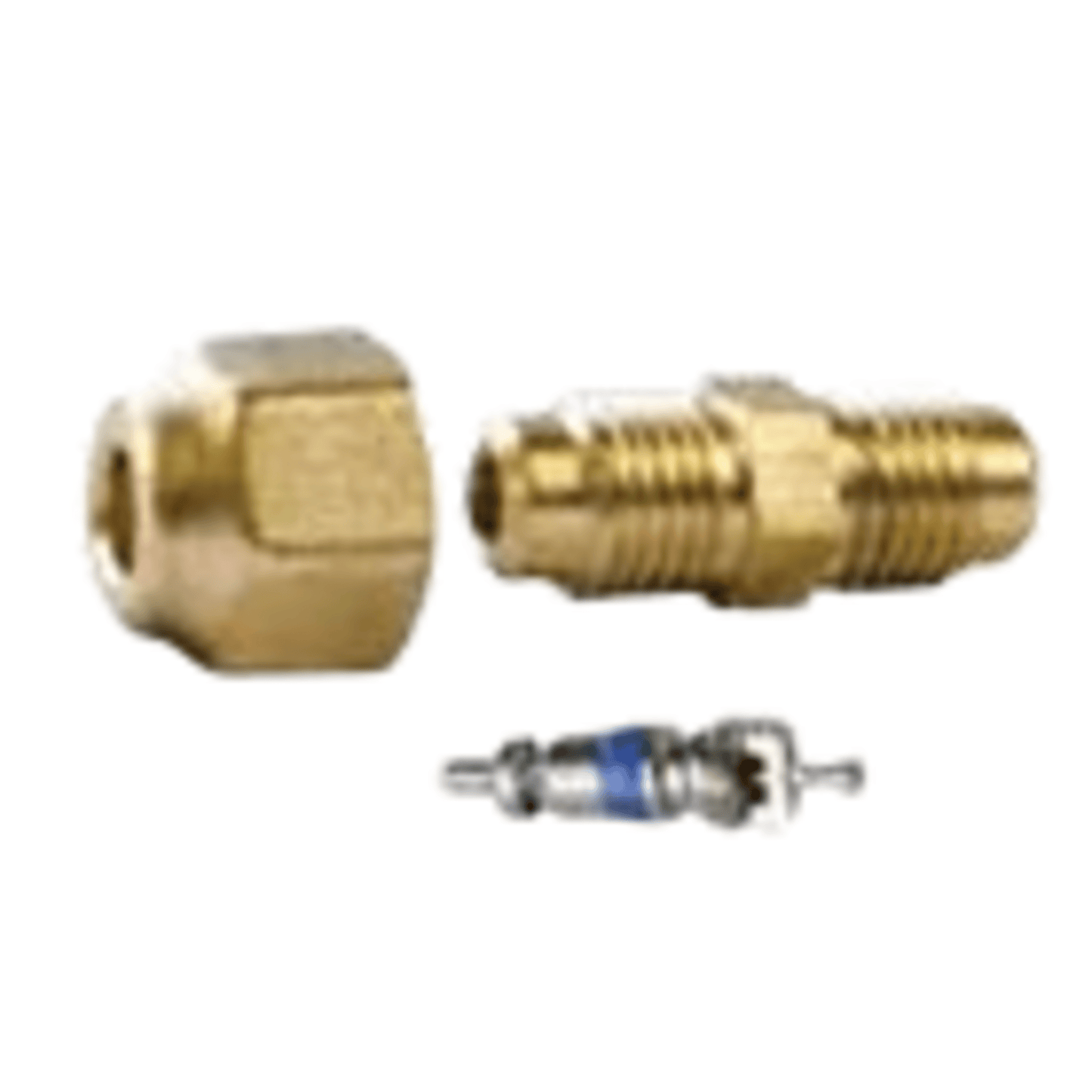 Access Valve 1/4" m. flare access x 1/4" m. flare body 1EA - C&D