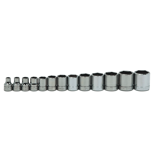 JHWWSB-13HRC - Williams - 13pc 3/8" Drive Shallow Socket Set 6-Pt