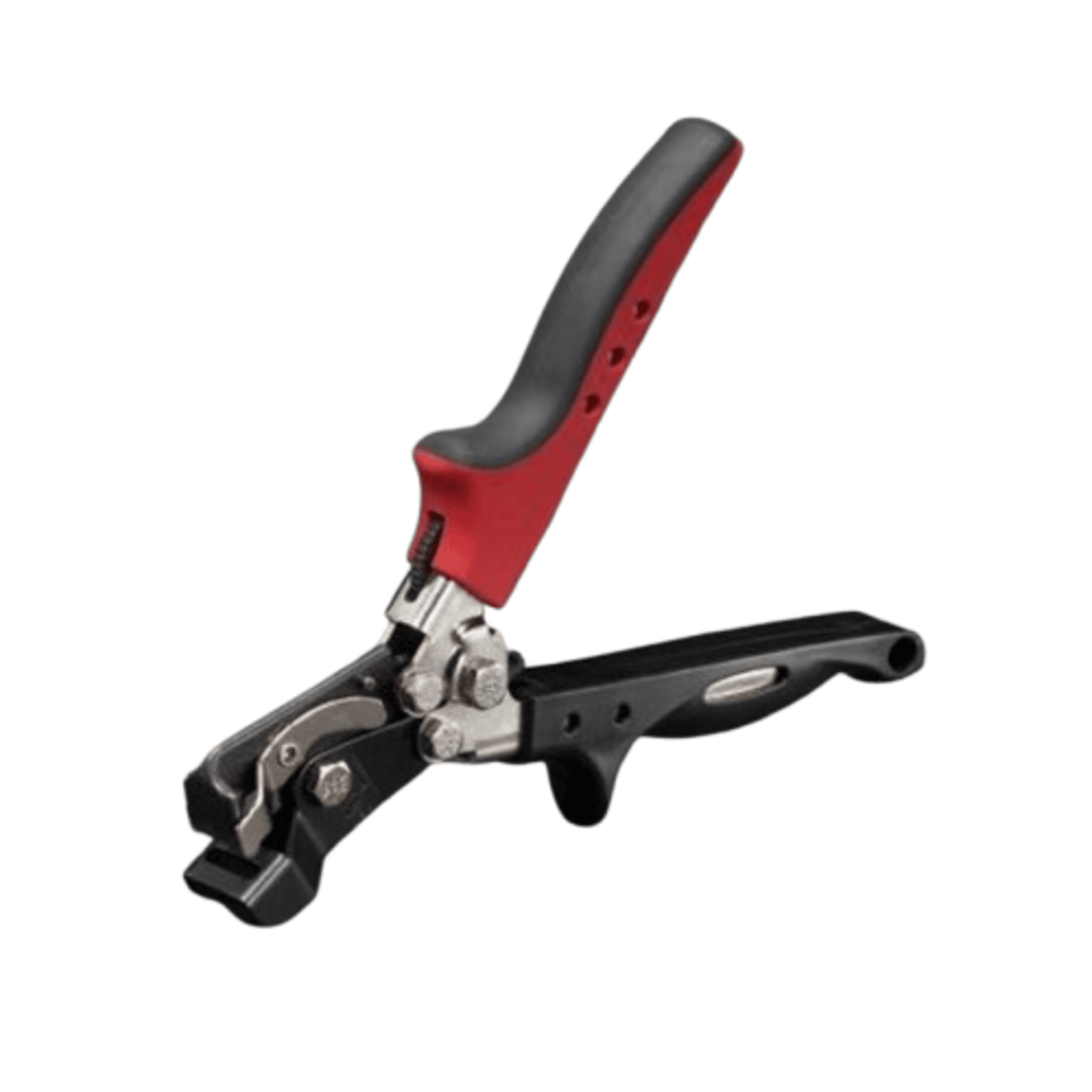 thumbnail image 2 of Malco PL1R Metal Stud Crimper/Punch - One-Hand Operation Latch, Soft Grip Handles 2 of 13