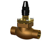 2032 - Henry - 1-5/8 ODS - 41.275mm - Brass Seal Cap Globe Shut-Off Valves