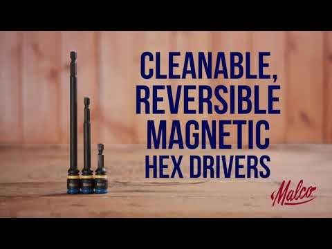 MSHXLCM2 - Malco - HEX DRIVER, 8 & 10MM, CLEAN,6" (36PG)