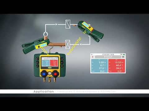 Digital 2-way manifold - Refco