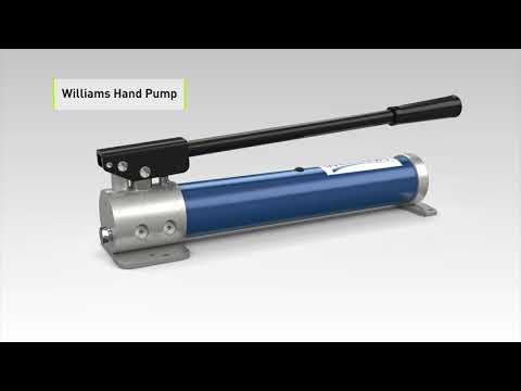 JHW5HS2S35 - Williams - Two Speed Hand Pump 21.4 in Usable Oil Capacity
