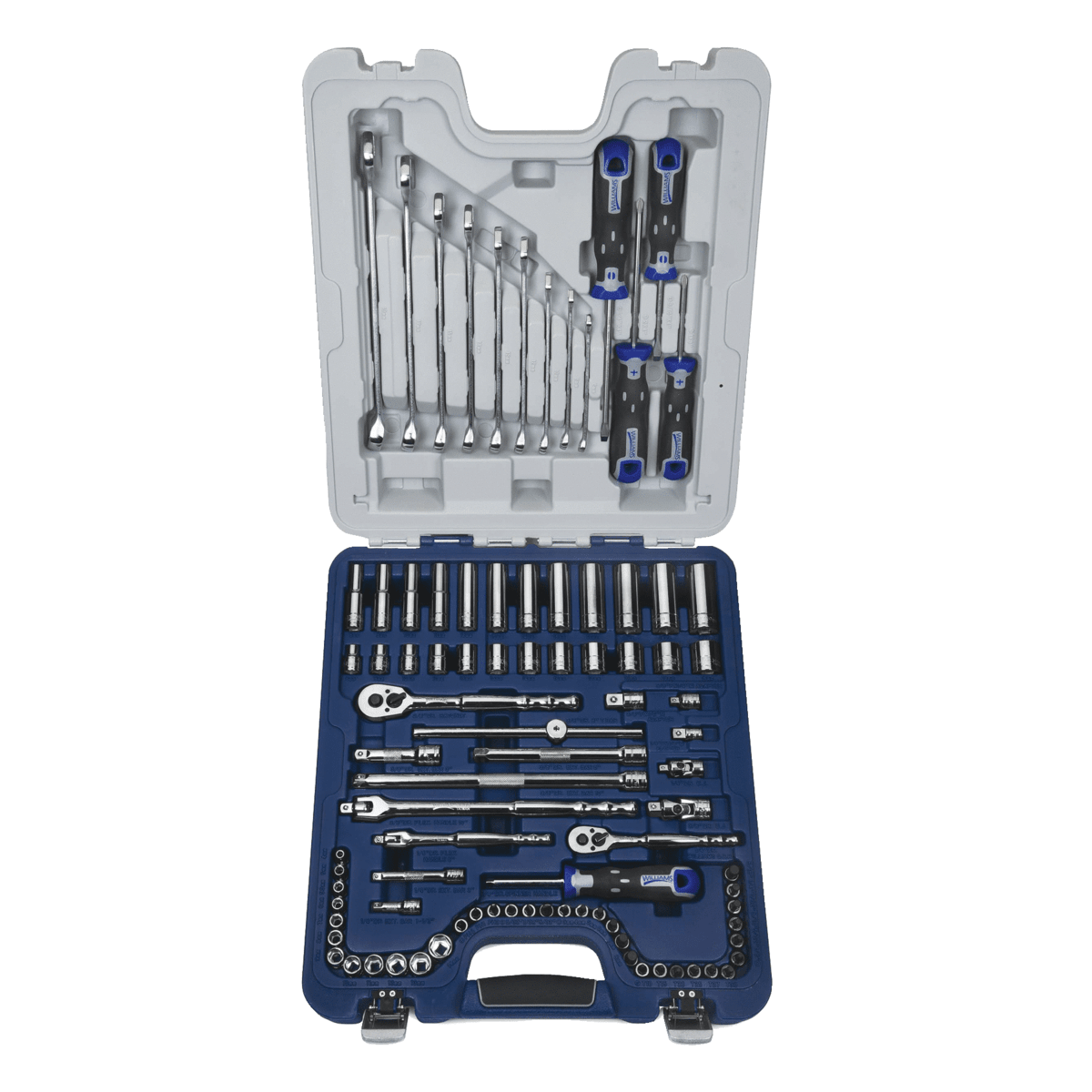 JHW50622B - Williams - Master Socket and Tool Set, SAE and Metric  6 & 12 Drive 89pc