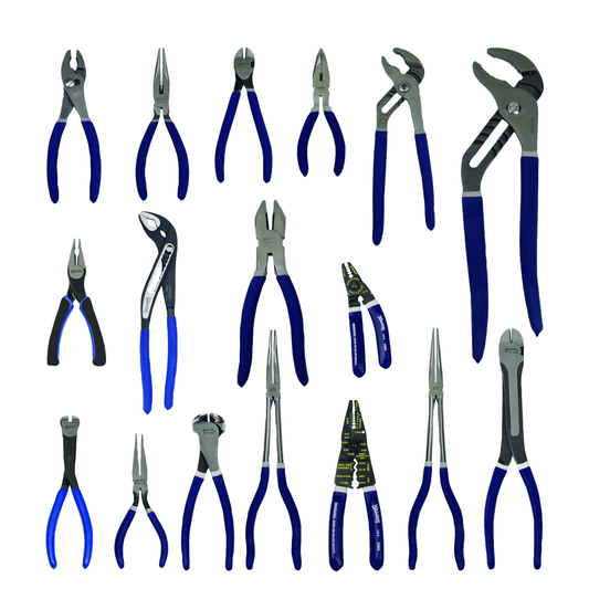 JHWPLS-17 - Williams - Combination Pliers Set 17pc