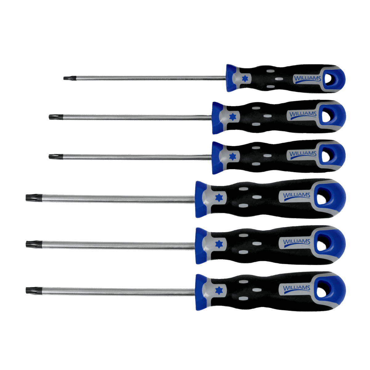 JHWSPRS-6T - Williams - SUPERTORQUE™ TORX Screwdriver Set 6pc