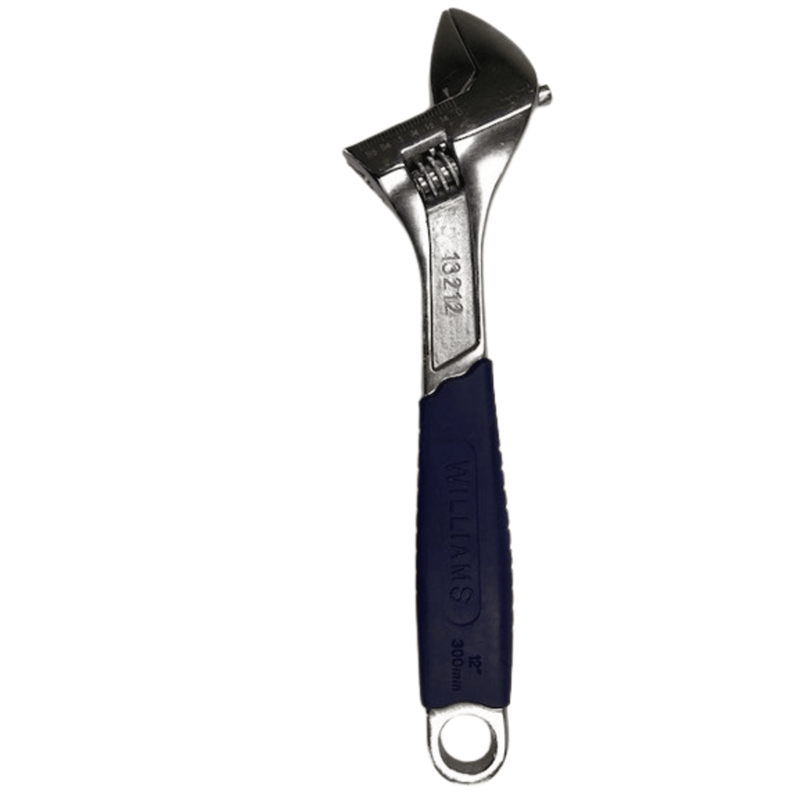 Adjustable Wrench Comfort Grip 12" Chrome - Williams