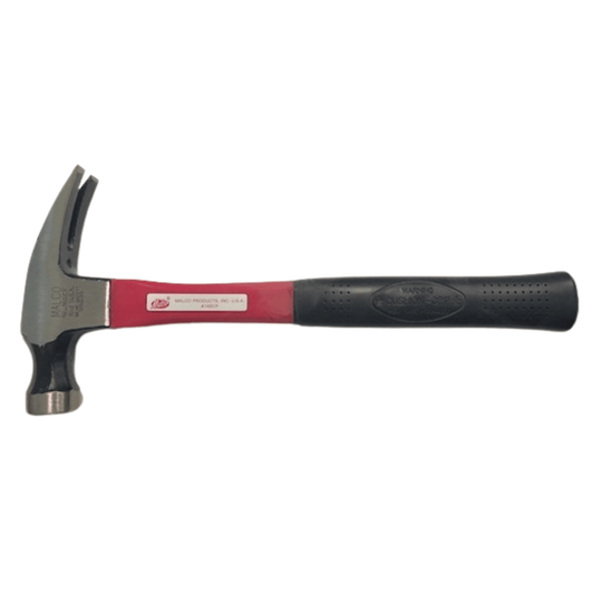 Malco 16SCF, Claw Hammer with Fiberglass Handle 16oz