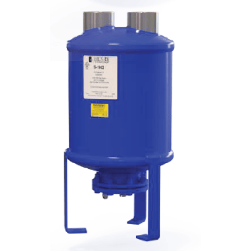 Henry Oil Separator, Conventional Welded Top Inlet/Top Outlet, 2-5/8" ODS, 3/8" FL Return - 66.675mm