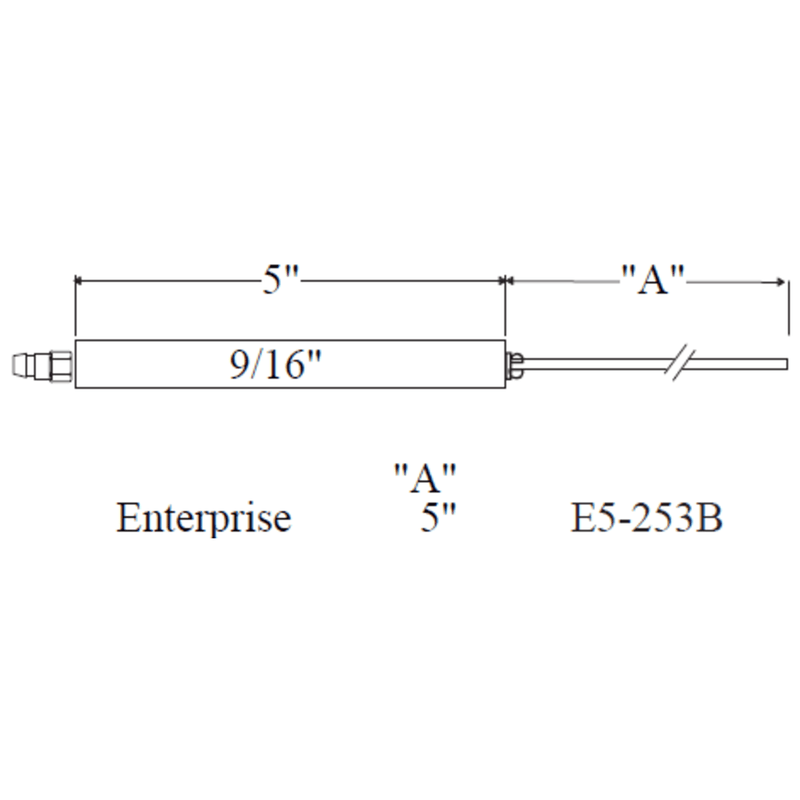 Electrode ENTERPRISE 21439, 2pk (Crown Replacement for WP-E5-253B)