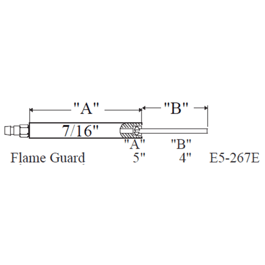 E5-267E-2PK - Westwood - 267E, Flame Guard Electrode 2pk