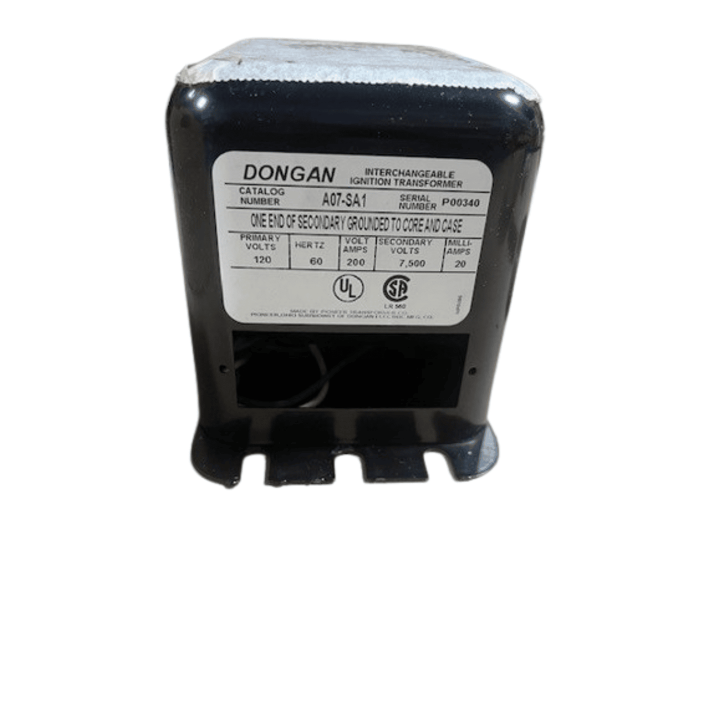 AO7SA1 - Dongan - AO7SA1, Ignition Transformer, 7500 V
