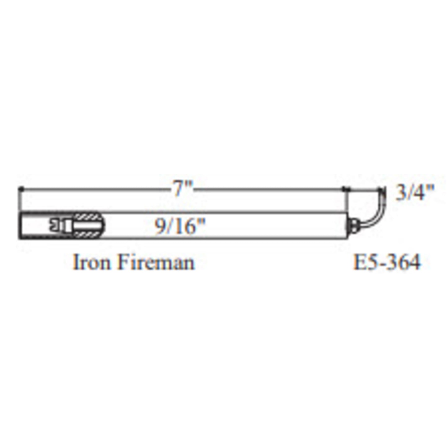 Westwood 364, Iron Fireman Electrode 2pk