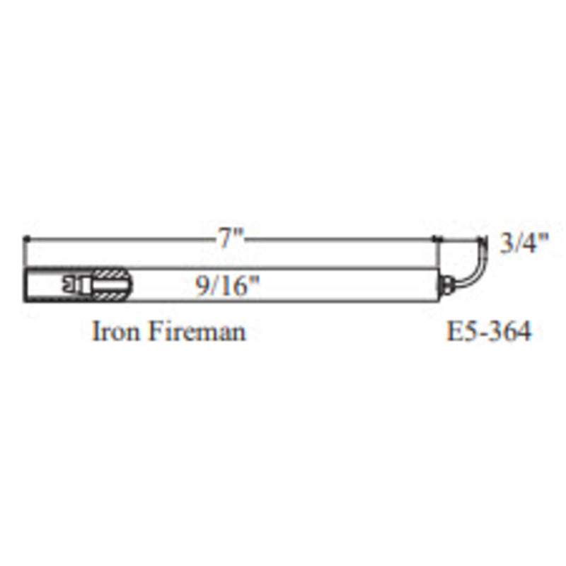 Electrode IRON FIREMAN 22072 2pk (Crown Replacement for WP-E5-364)
