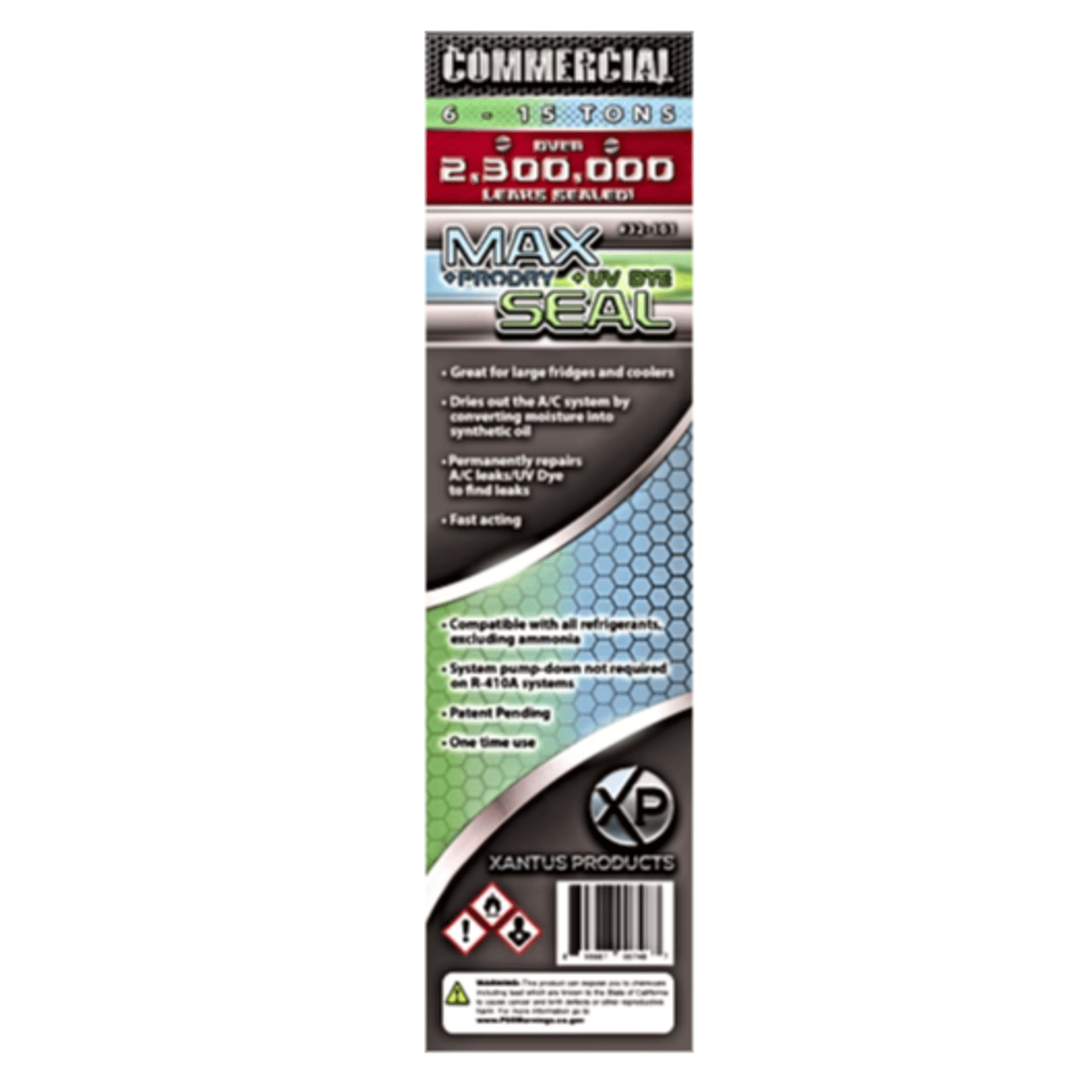32-101 - Xantus - Max Seal +ProDry + UV Dye Commercial Direct Inject 6 ...