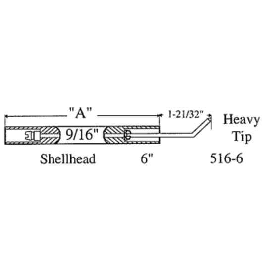 516-6 - Westwood - Shellhead Electrode 2pk