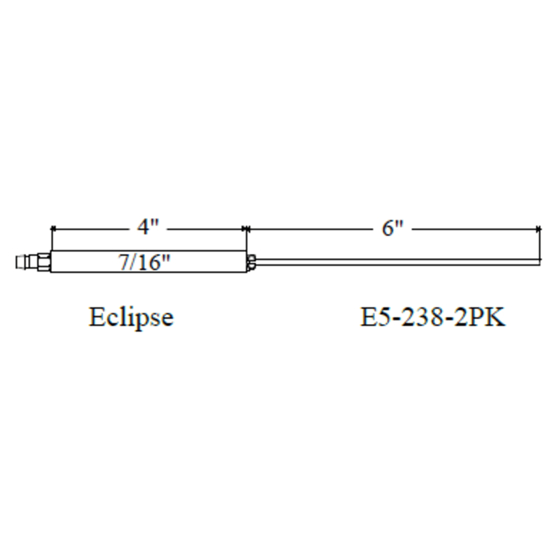 Electrode ECLIPSE 238, 2pk - Westwood