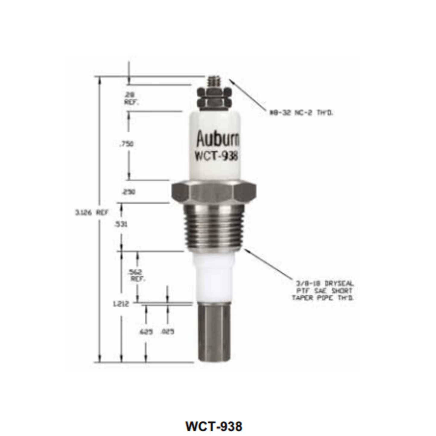 Auburn WCT-938 Liquid Level Sensor (CS13086)