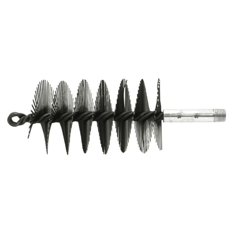 Brush Flat Temp. Steel Wire SS/SD - Male Br Dia 2-3/4" - Schaefer