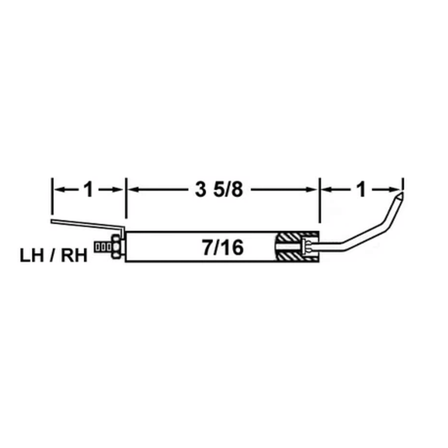 Crown 26025, Miller (L.S.I.) Electrode EACH