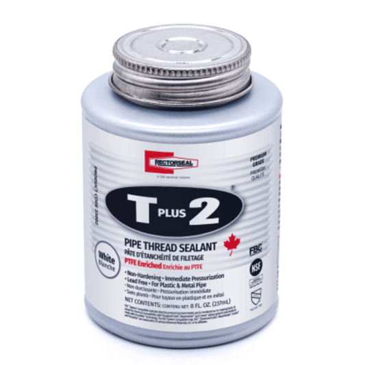 23002 - Rectorseal - 1/2 PT CANS T PLUS 2-8P CANADA - 8PK